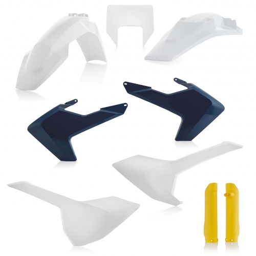 KIT PLÁSTICOS COMPLETO ACERBIS HUSQVARNA TE / FE 2017-2019 - COR ORIGINAL 18